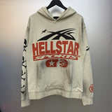 Hs american high street retro washed portrait short-sleeved t-shirt long sleeves sweatshirt hoodie