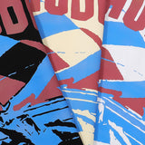 Rhude T Shirts Windsurfing Printed Cotton Casual Short Sleeves Men and Women