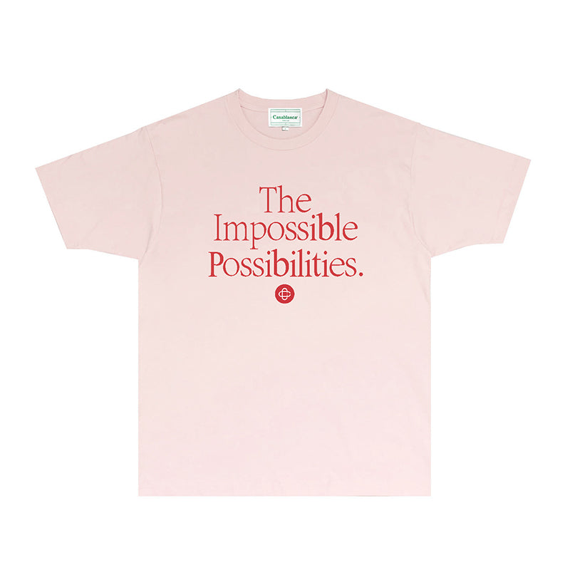 Casablanca T Shirts Fashion Print Street