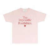 Casablanca T Shirts Fashion Print Street