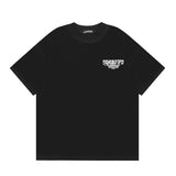 Wholesale export cole buxton minimalist cursive signature print short sleeve t-shirt - high street style