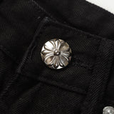 CHH Chrome Hearts Jeans Unisex Casual Loose Jeans