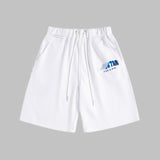 Factory direct trapstar rainbow letter gradient towel embroidery short sleeve t-shirt & fog high street shorts set