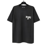 wholesale pa angel coconut tree flame letter logo graffiti paint short-sleeved t-shirt
