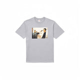 Wholesale export sup streetwear letter print 100% cotton t-shirt - relaxed fit, crew neck, short sleeve