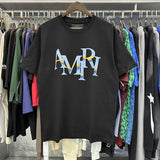 Wholesale amri little angel crane peace bird digital gradient letter logo couple's short set