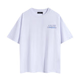 Wholesale foreign trade amir washed distressed tiger head number & letter logo short sleeve t-shirt