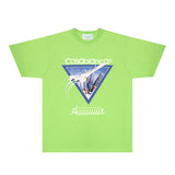 Casablanca T Shirts Fashion Print Street