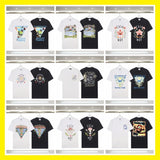 Foreign trade summer casa blanca letter print casual loose fit short sleeve t-shirt