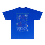 Casablanca T Shirts Fashion Print Street