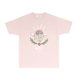 Casablanca T Shirts Fashion Print Street