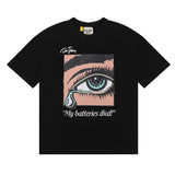 American gallery dep basic letter classic logo short-sleeved men