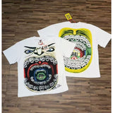 American asaali character print short sleeve t-shirt & trendy shorts set - summer collection
