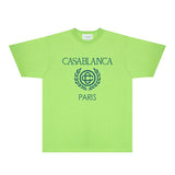 Casablanca T Shirts Fashion Print Street