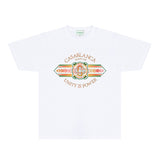 Casablanca T Shirts Fashion Print Street