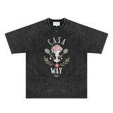 Casablanca Distressed T-Shirt
