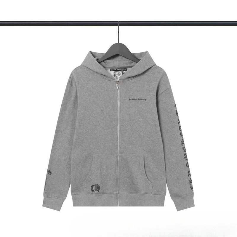 CHH Chrome Heart Hoodie Chrome Heart Sanskrit embroidered hooded sweater sweater