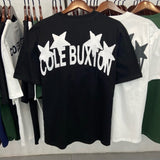 American cole buxton short sleeve men's couple ins high street spring summer loose t-shirt women's cb