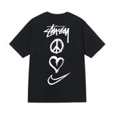 Three-label short-sleeve summer men's relaxed fit high-quality t-shirt