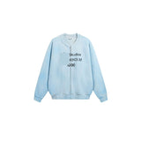 Ac letter print high street washed distressed vintage oversized short sleeve couple t-shirt