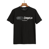 Correct version of pa beheaded bear short sleeves palm tree high street bat sleeves big logo letter on the back