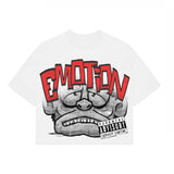 Wholesale billin hip-hop high street cartoon graphic dropped shoulder couple's short sleeve t-shirt