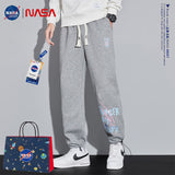 Nasa Sweatpants Sports Pants Men's Spring and Summer Loose Casual