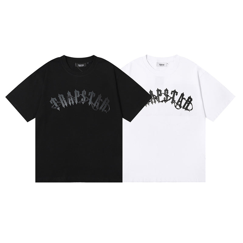 Trapstar T Shirts Trapstar Letter Print Loose Casual Short Sleeve T-Shirt