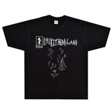 Rock Star T Shirt Buckethead Guillotine Furnace T-shirt Rock American Loose Short Sleeve