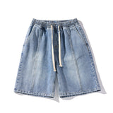 Nasa Shorts Denim Shorts Men's Summer Loose Fashion Brand Casual