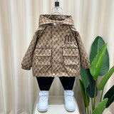 Boy Jacket Boy's Jacket Spring and Autumn Clothes Children's Spring Cool Handsome Jacket Top