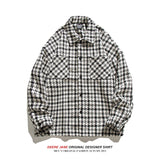 Men's Long-Sleeved Shirt Men's Loose All-Match Couple