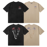 Vlone T Shirt Spring Summer Crew Neck Pullover Short Sleeve