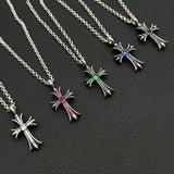 Chrome Heart Necklace Cross Necklace