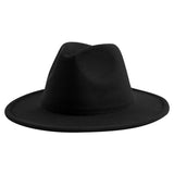 Walter White Fedora Jazz Top Hat Vintage Woolen Hat Embroidered Logo Felt Hat