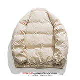 Men Coat Men's Winter Loose All-Matching Couple Cotton-Padded Clothes Coat