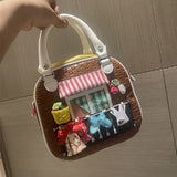 Chh Chrome Heart Leather Bag Handbag Crossbody Bag