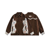 Unisex Baseball Jersey Vintage Loose Couple Jacket Autumn Jacket