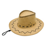 Walter White Fedora Western Cowboy Hat Men's Outdoor Sun Protection Sun Shade Retro Fedora Hat