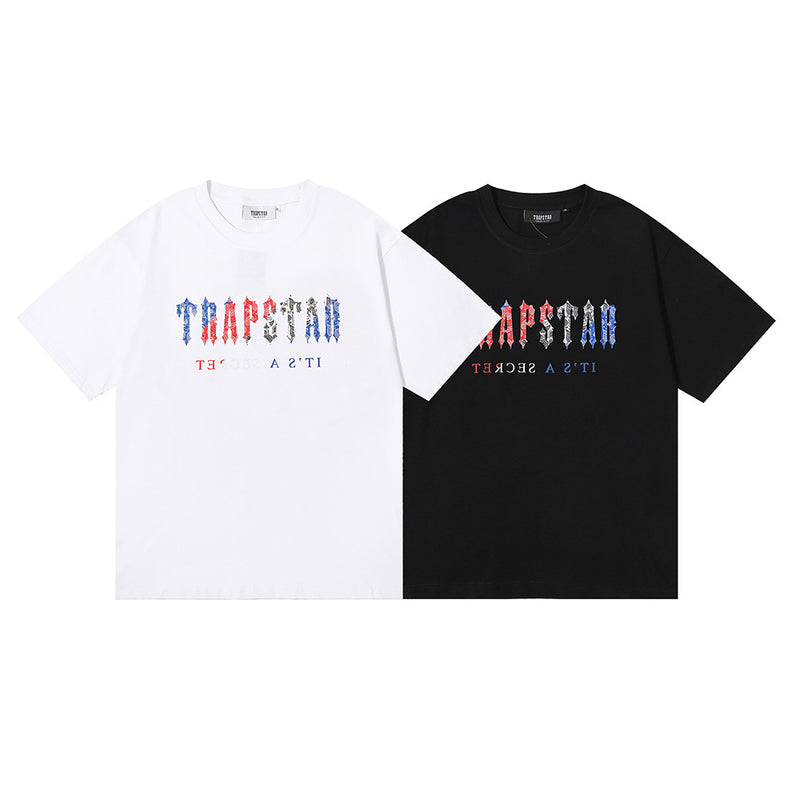 Trapstar T Shirts Trapstar Printed Hip Hop Casual Short Sleeve T-Shirt