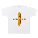 Rock Star T Shirt T-shirt Beach Boy Rock Band American Retro Loose Short Sleeve