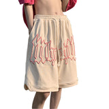 Nasa Shorts Men's Fashion Brand Casual Summer Loose Straight Sports