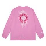 Chh Chrome Heart Long Sleeve Shirt Unisex Fashion Loose Long Sleeve Shirt