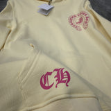 CHH Chrome Heart Hoodie ChromeHearts Miami Cross Wash Make Old Hooded Loose Sweater