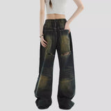 Unisex Jeans Ripped Jeans Washed in Summer