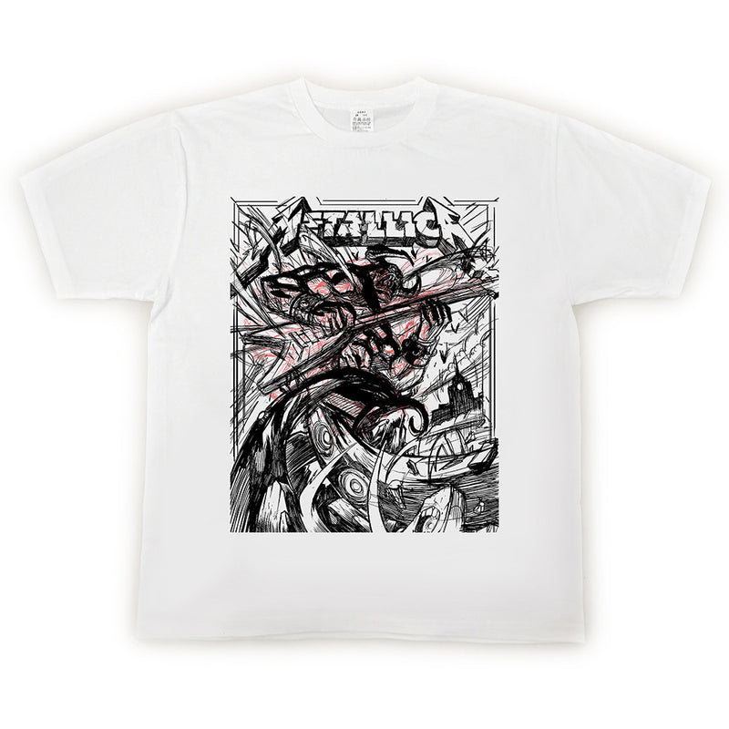 Rock Band T Shirt Summer Short-Sleeved T-shirt Men