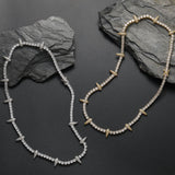 Zircon necklace tennis chain