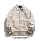 Men's Baseball Jacket Spring Baseball Uniform Men's Spring and Autumn Loose All-Matching Jacket