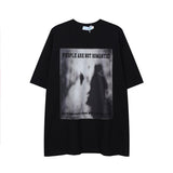 after Prom Shirt Summer Printed Loose T-shirt Women Short Sleeve Men's Cotton Half Sleeve T-shirt