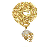 Jewelry Hip Hop Necklace Boxing Gloves Helmet Jersey Axe Hammer Pendant Necklace